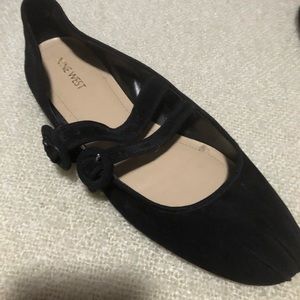 9 West Velvet Mary Jane’s